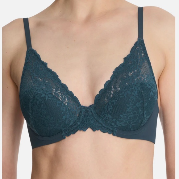 Natori Heavenly Convertible Bra Size 34D MSRP $74 Crystal teal NWT - Picture 5 of 5